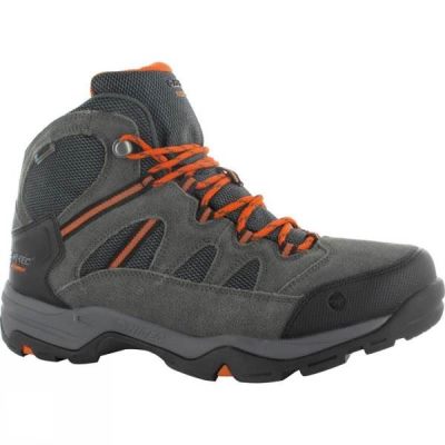 Botas Hi-Tec Bandera II WP Hombre Gris / Naranjas - Chile CYS076925